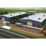 Industrial Design Style Prefabricated Steel Structure Warehouse for Hotel
