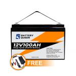 Customized 12v 100ah 105Ah lifepo4 battery with BMS lead acid battery replacemen