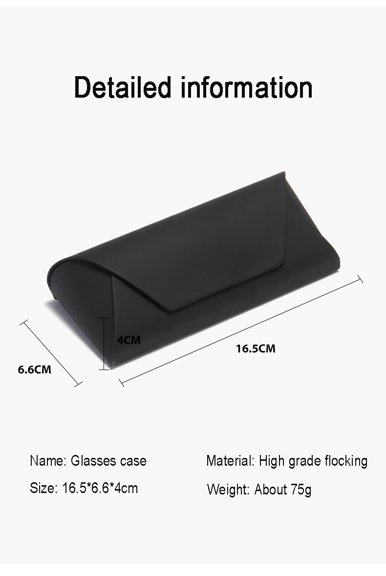 Eco Friendly Leather Spectacle Pouch With Custom Glasses Box