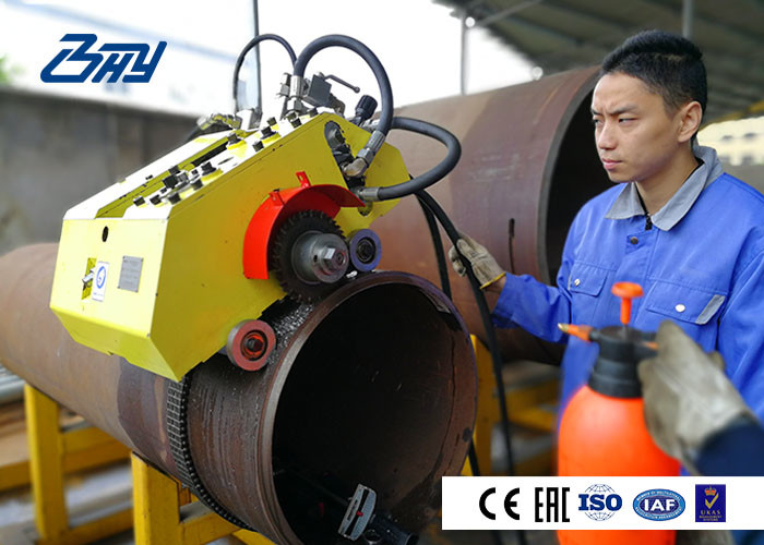 Travel Cutter, cutting beveling machine, Adjustable Speed,stainless steel chain