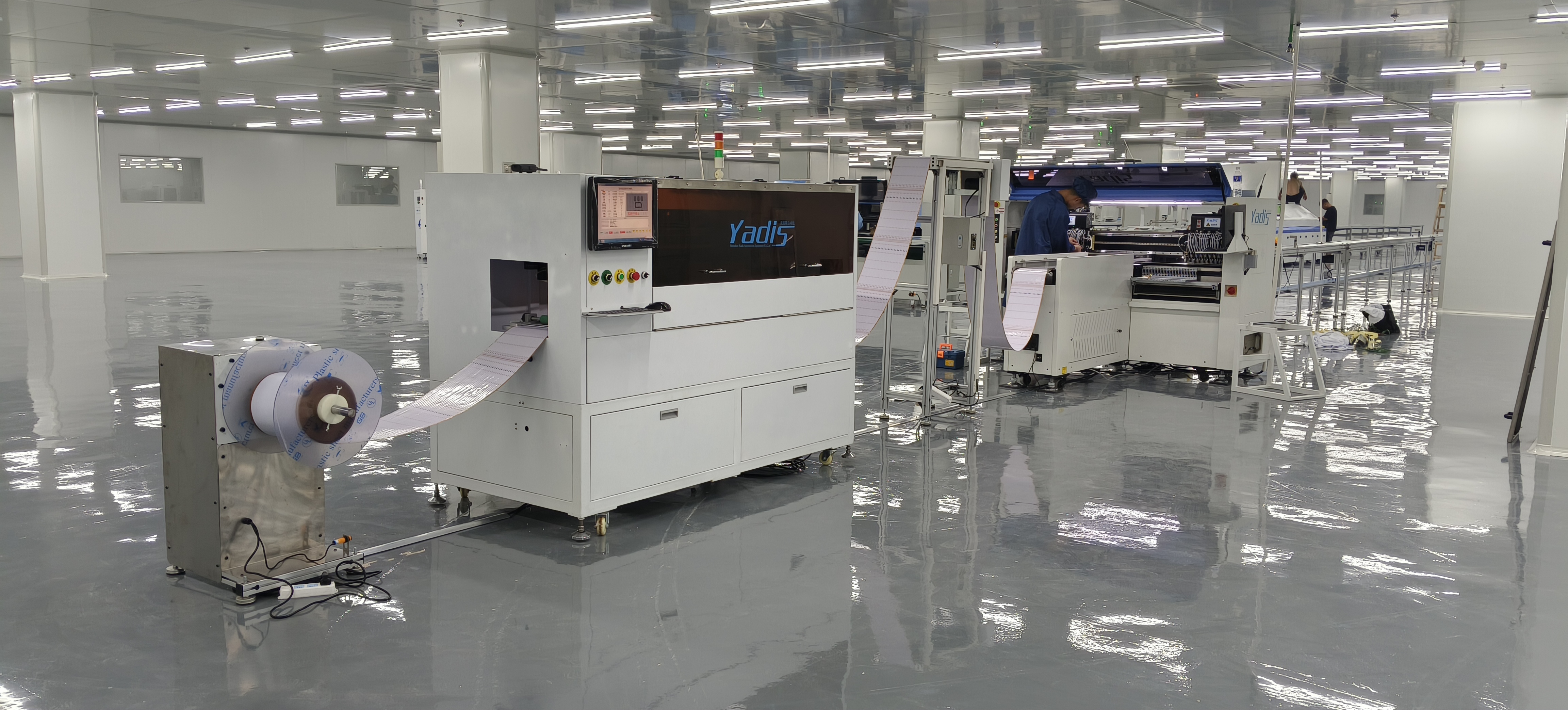 Fast Speed Pick And Place Unit Chip Mounter Machine 50Hz Wireless