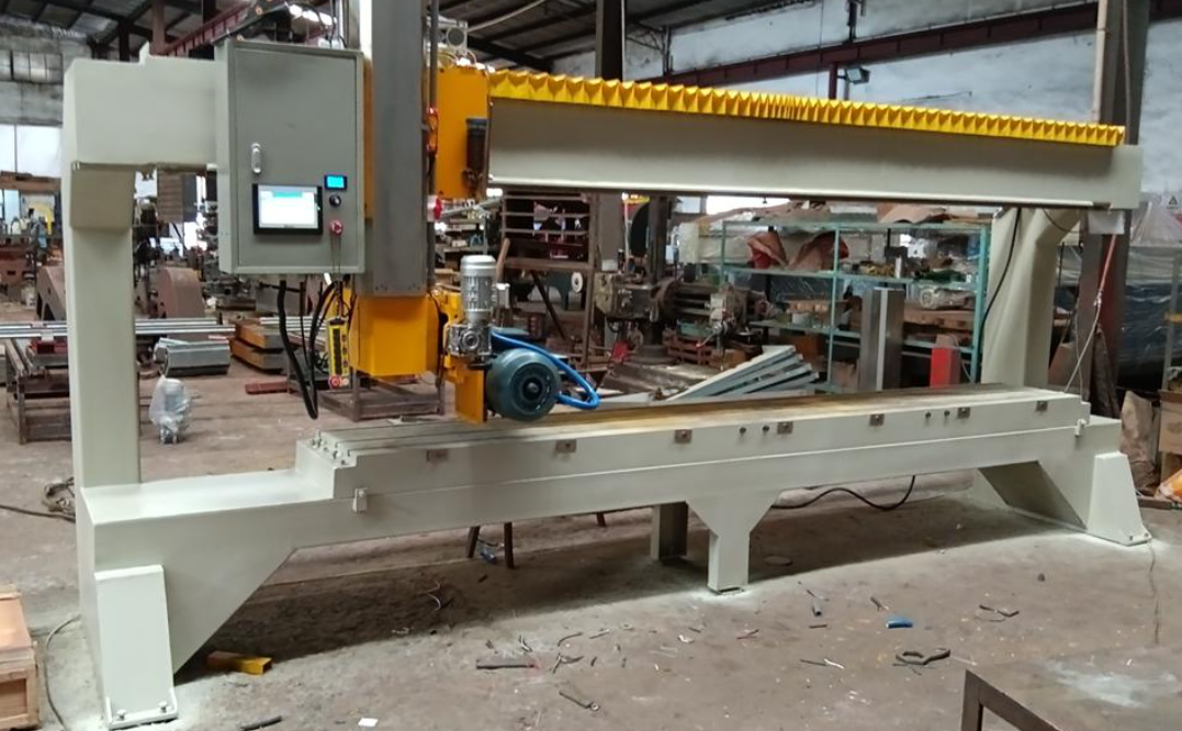 Stone Edge Grinding Machine Bridge Polishing Machine 5.5KW For Edging Straight Line