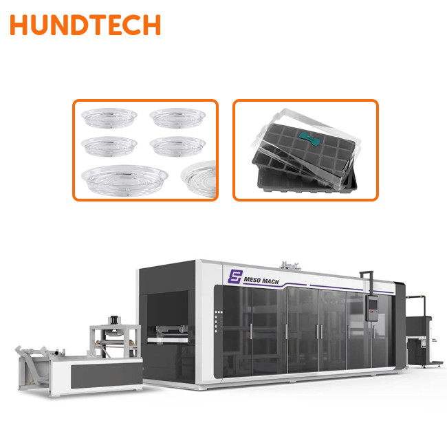 2mm Thickness Pressure Thermoforming Machine Restaurant Packaging