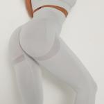 High Waisted Workout Leggings Quick Dry Seamless Yoga Wear Scrunch Butt Leggings