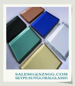 China High quality 4-12mm Tinted Coloured Glass (green, blue, grey, bronze) wholesale
