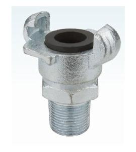 China Carbon steel Air Hose Coupling male thread NBR Gasket , Universal Air Hose Fittings wholesale