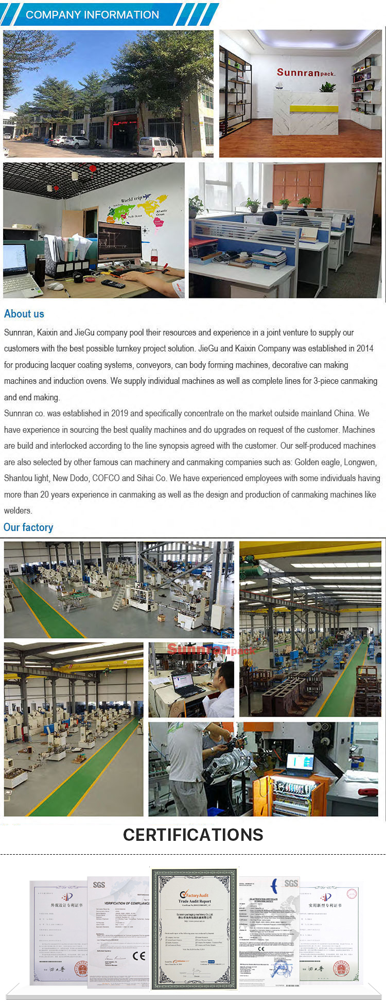 Sunnran Manual Tin Box Making Machine For Fancy Can CE Certificate