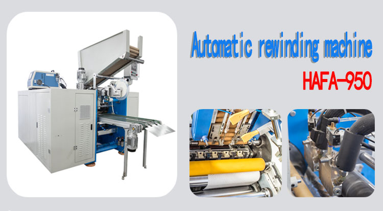 14kw Full Automatic Stretch Film Slitter Rewinder Machine for Case Packaging Solutions
