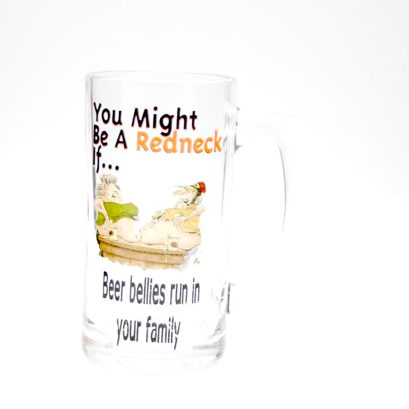 Color Decorated Steins Customize Handpainted Glass Beer Mug