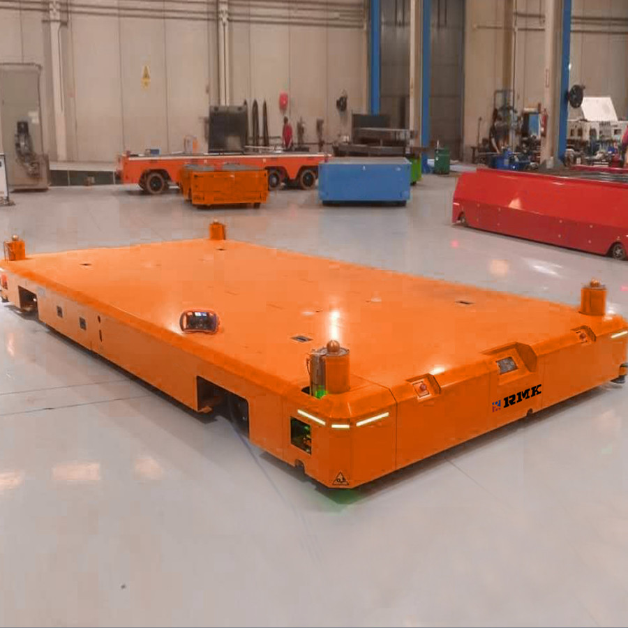 Automatic Charging Industrial Transfer Cart , 30 Tons Material Handling Trolley