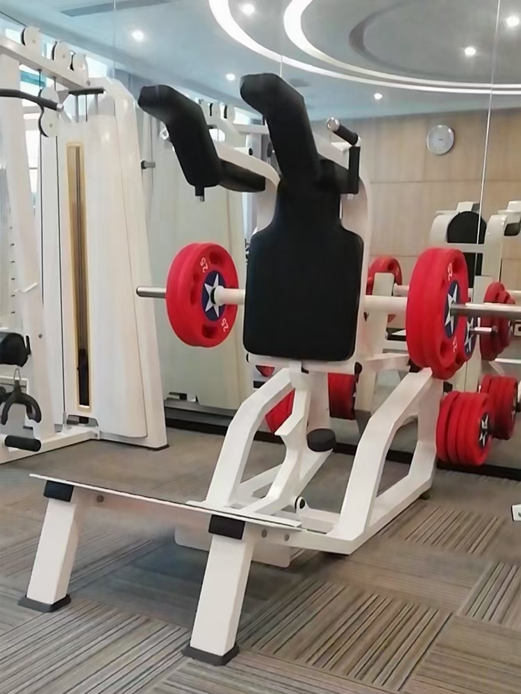 Commercial Gym Machine for Leg Exercise Steel Hack Squat Machine Medium Loader Bodybuilding Tool