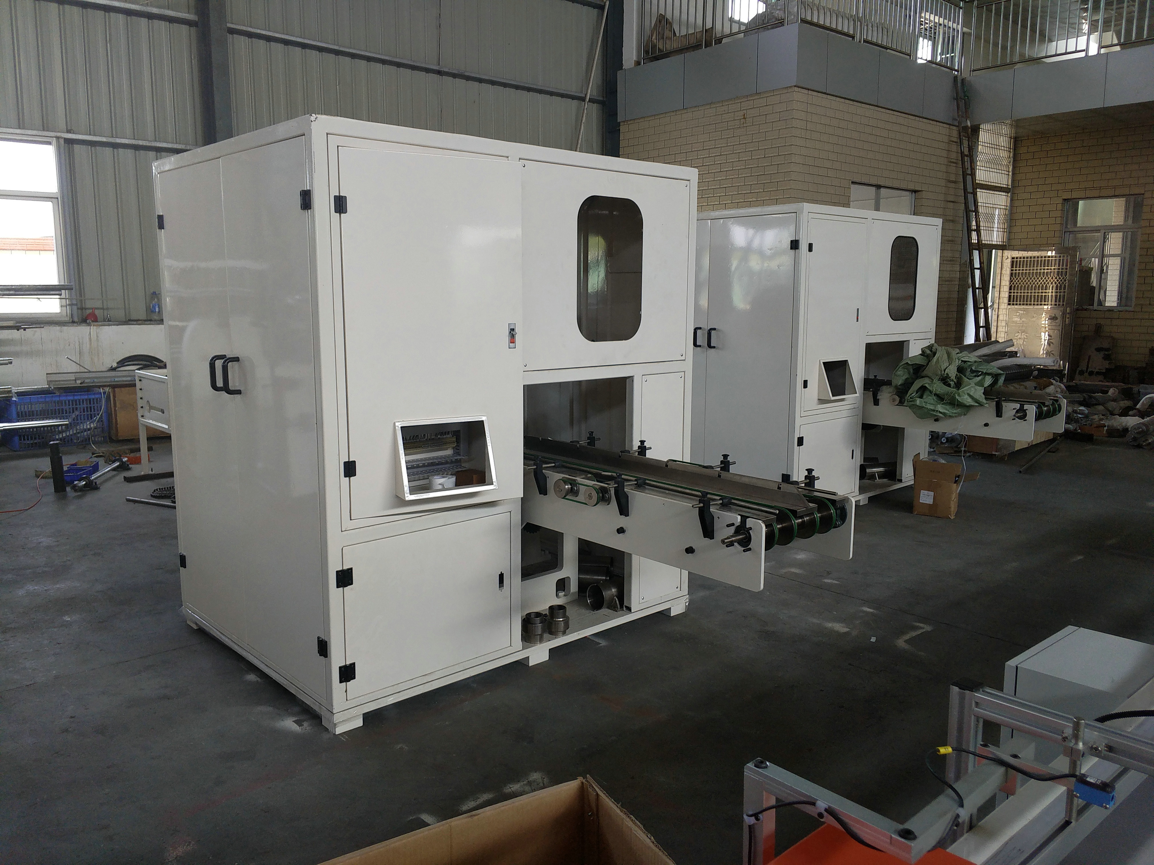Double Channel Automatic Toilet Tissue Paper Cutting Machine Good Quality Easy Operation