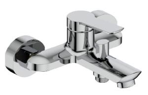 China Chrome Finish Brass Bath Mixer Taps Without Shower Head wholesale