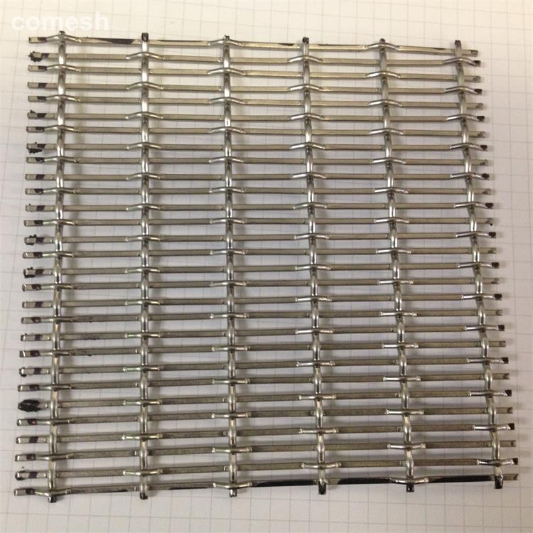 Customized Stainless Steel Crimped Woven Wire Mesh For MIning and Architectural Application