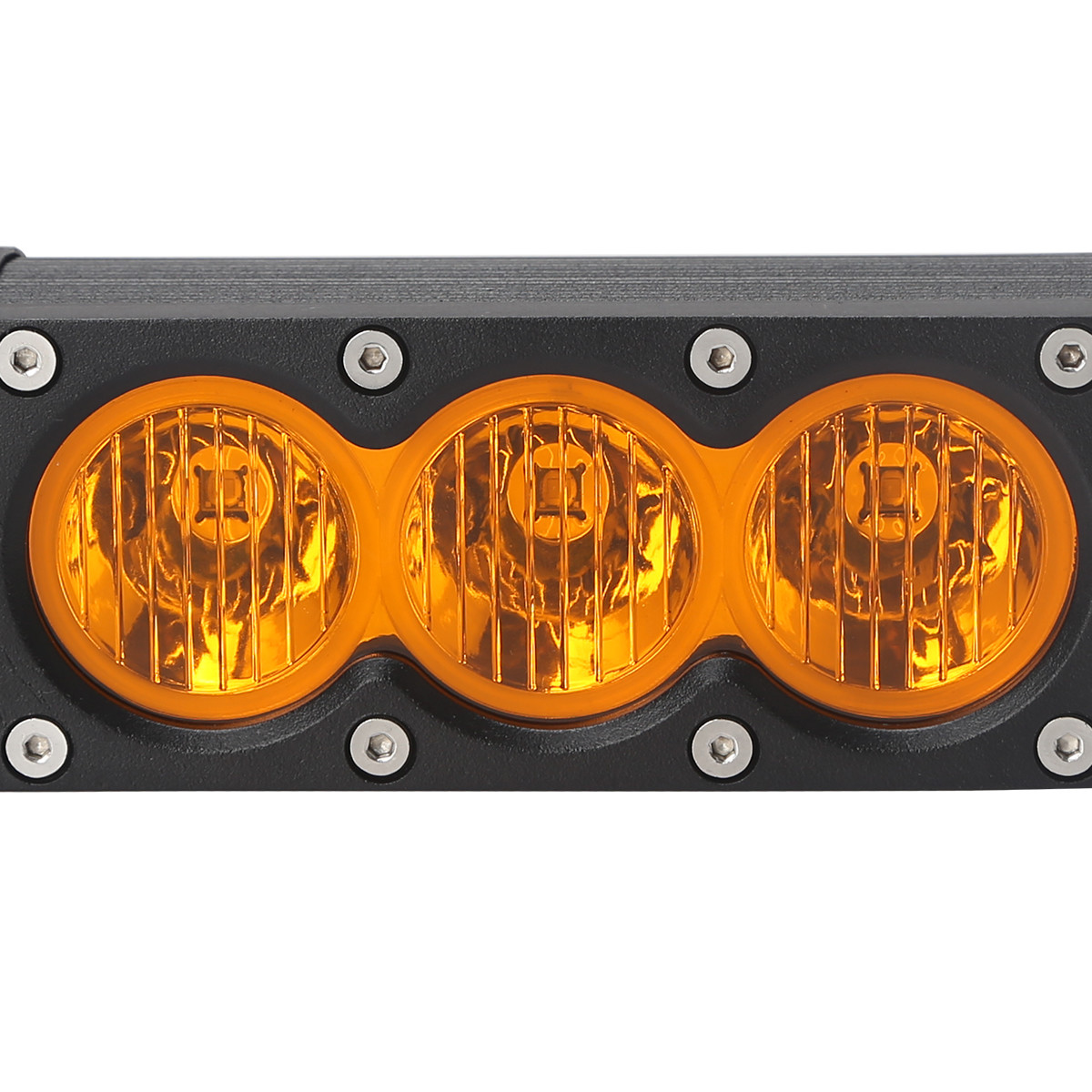 H Style 30W Yellow Color 3pcs 10W CREE LED LIGHT BAR 6000K 10-30V Combo Beam,Flood Beam, Spot beam