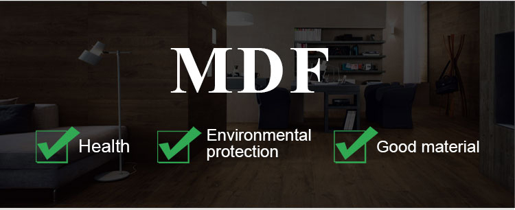 MDF Hardboard Modern wood fiberboard for interior design projects