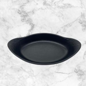 China Oval Melamine Salad Plate Smooth Melamine Restaurant Dinnerware Matte wholesale