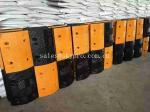 Black / Yellow Revolution Parking Road Speed Bumps For Highways , Crossings