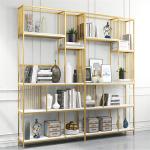 Hot Sale Modern Wall Mounted Used 304 316 Stainless Steel Gold Clothing Store