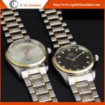 004A Gold Plate Watch Unisex Waztch Fashion Jewelry Wholesale Stainless Steel