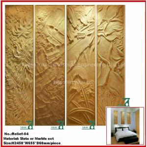 China Carved Stone Relief / Marble Relief / Wall Relievo, Slate Relief (YKRF-04) wholesale
