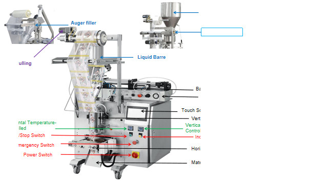 China supplier automatic ice pop ice candy ice lolly packing machine in business
