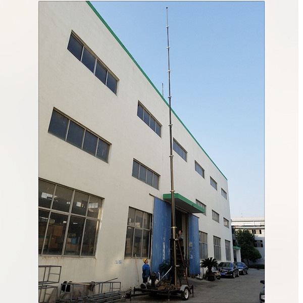 20m locking telescopic mast