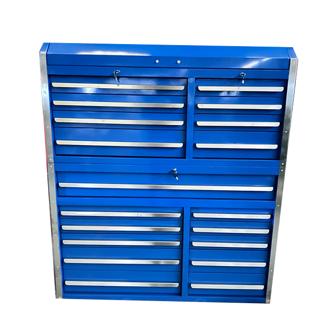 Garage Store Tools Silver 56" Heavy Duty Steel Rolling Tool Box Metal Garage Tool Cabinet