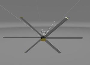 China 24FT Big commercial Warehouse Ceiling Fans wholesale