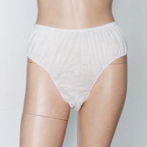 China White Anti Static Fashion Female PP Nonwoven Disposable Hospital Briefs wholesale