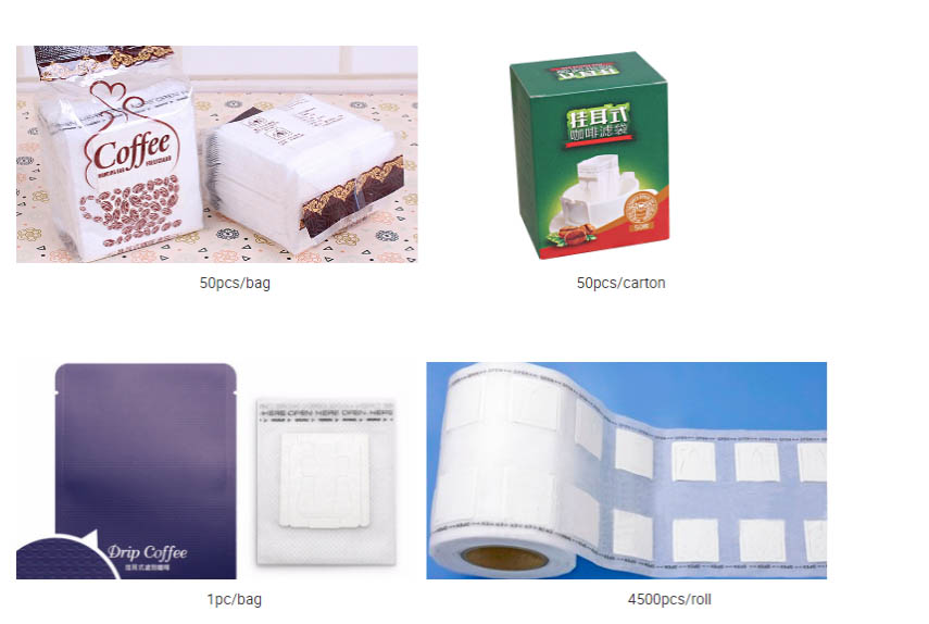 MOPP Individual Filter Coffee Bags Gravure Printing Sanitation