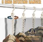 TAILI Hanging Vacuum Storage Bags Space Saver Bags, Set Of 4 (2 Long, 2 Short),