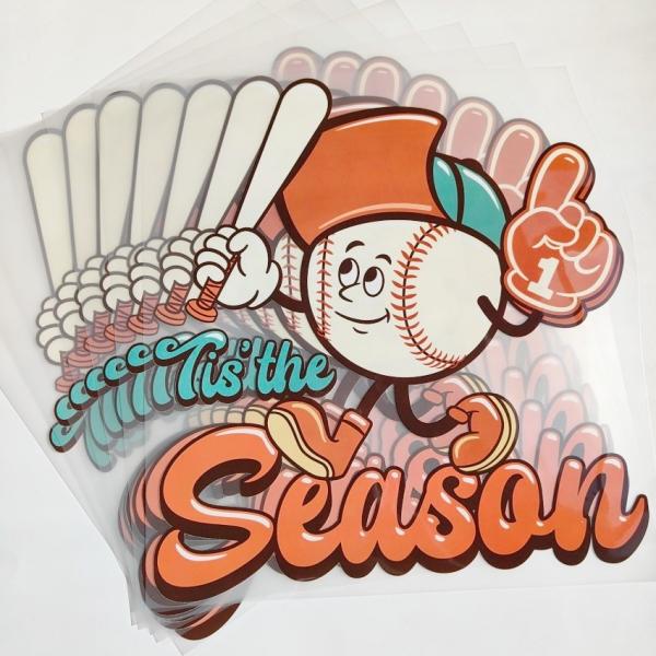 High Stretch Custom DTF Transfers Screen Printed T Shirts Heat Transfers Washable