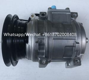 China 10PA15C Auto AC Compressors for mitsubishi pajero v32 2.5 / 3.0 / 3.6 OEM: MB878170 1PK 12V 143MM wholesale