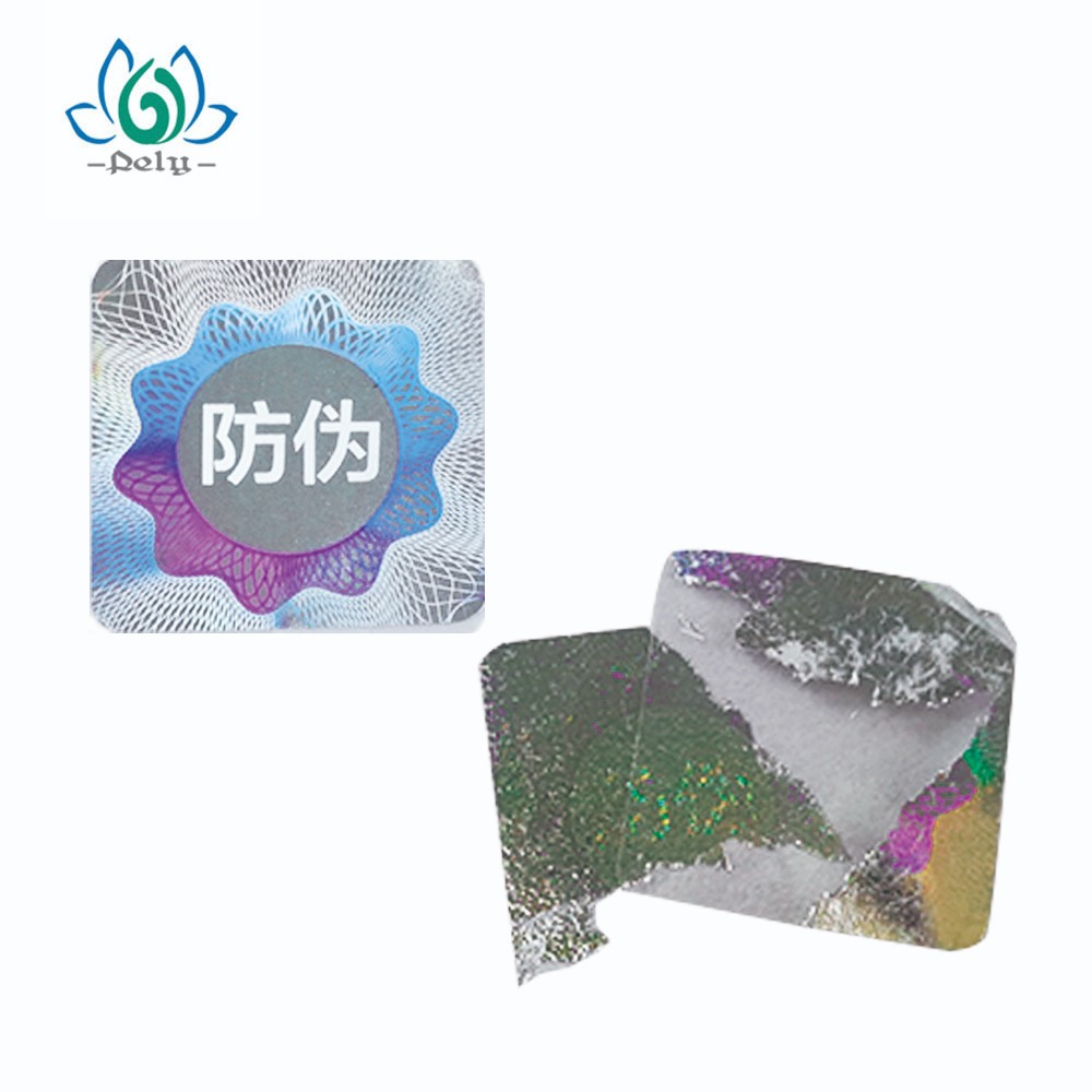 Colorful Tamper Evident Security Labels For Protection