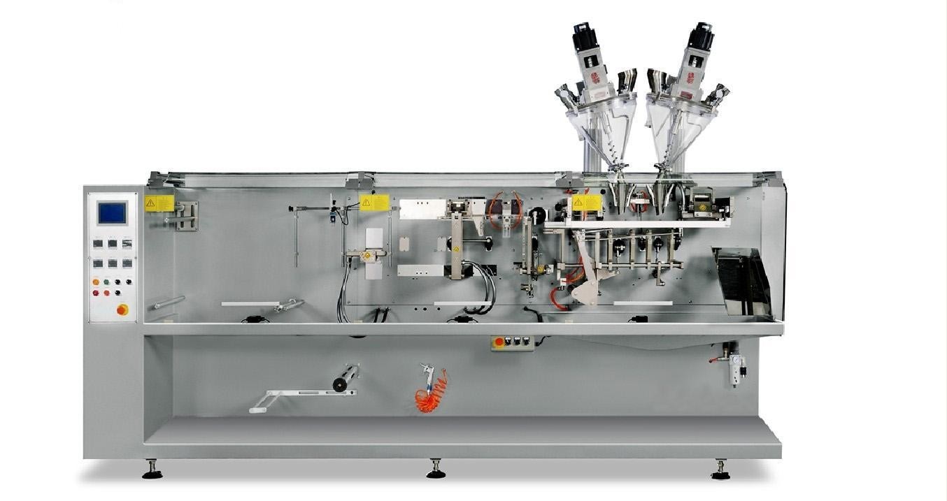 Dry Food Packing Machine Complex Film Material ABB Servo Motor