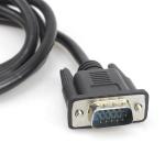 Antiwear 15Pin Computer Monitor Cable , Anti Corrosion D Sub VGA Cable