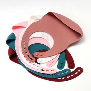 China Personalised Silicone Baby Bib Durable For Baby Toddler Feeding wholesale