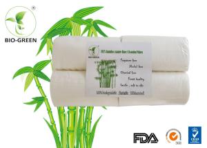 China White Soft Bamboo Charcoal Nappies , Gentle Bamboo Disposable Nappy Liners wholesale