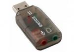 Digital Gray / Blue / Green Plug & Play USB 2.0 to Audio 3D Sound Card,USB IO
