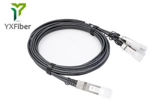 China 40G QSFP+ To 4 10G SFP+ 3m Splitter Passive DAC For Data Center wholesale