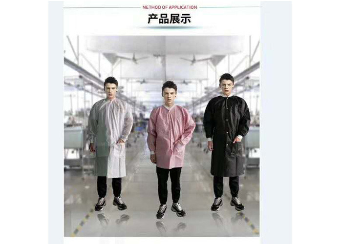 Personal Care Green Disposable Isolation Gown For Medical Examination