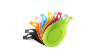 China Eco Friendly Silicone Spoon Rest Odorless Tasteless Multifeature wholesale