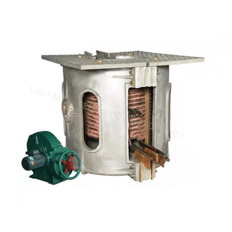 1800 Degree 350kw Lead Metal Smelting Furnace KGPS Aluminum Shell Furnace