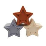 Hot Sale Baby Tower Soft Building Blocks Toys Silicone Star Stacking Cups