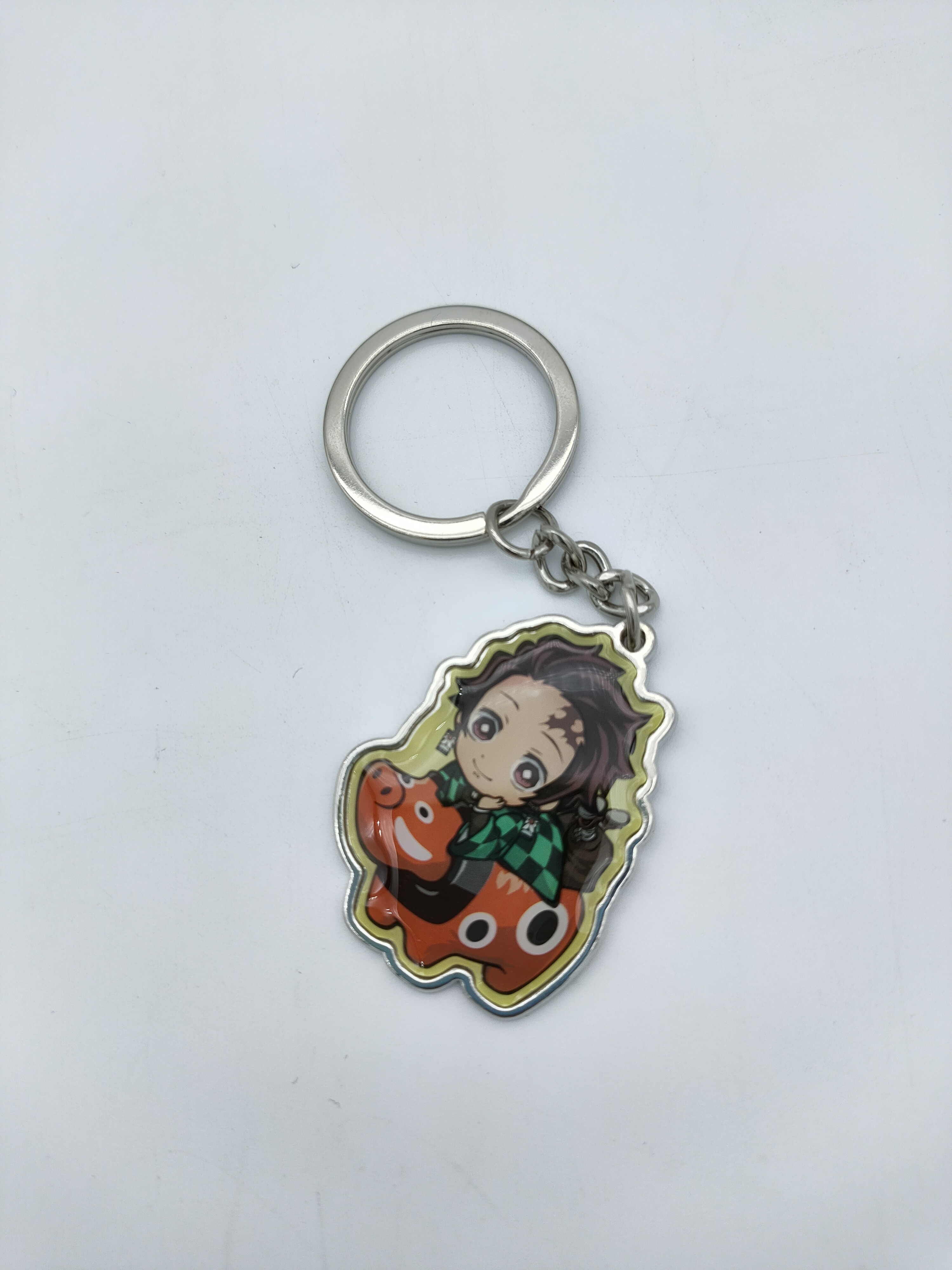 Offset Printing Cartoon Characters Ornaments , Ghostout Blade Cast Iron Ornaments