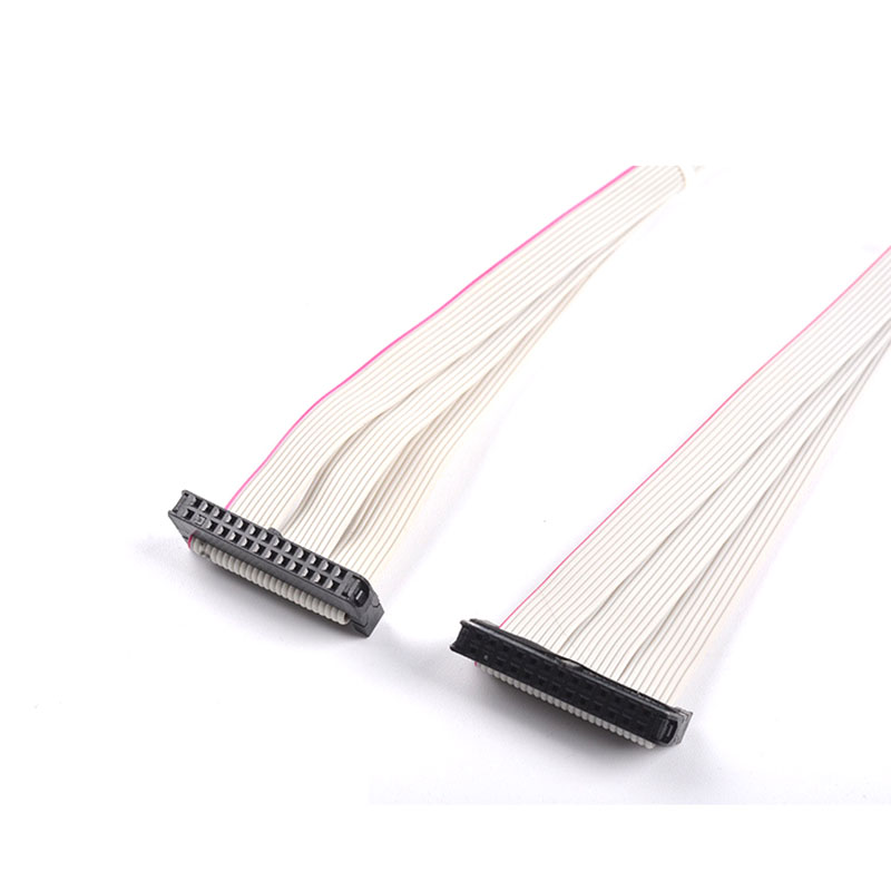 1.27mm Computer Ribbon Cable 300V 2.54 IDC 2 Pin-64 Pin Annealed Stranded