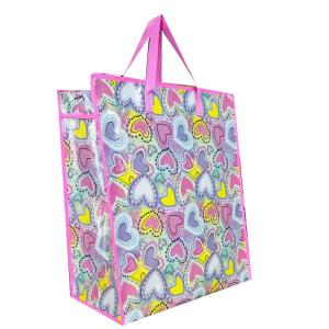 China Glossy Matt PP Plastic Bags Eco Friendly Woven Zip Laminated Non Woven Bags wholesale