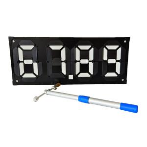 China Reflective Oil Price Display Board Gas Price Signs Without Electricity wholesale