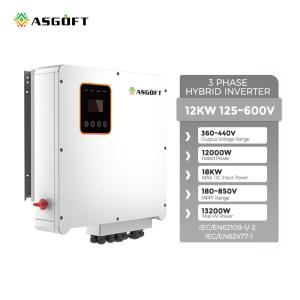 China Solar Off Grid AC Hybrid On Grid Inverter 12KW 10kw 3 Phase wholesale